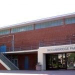 The McCambridge Recreation Center north elevation
